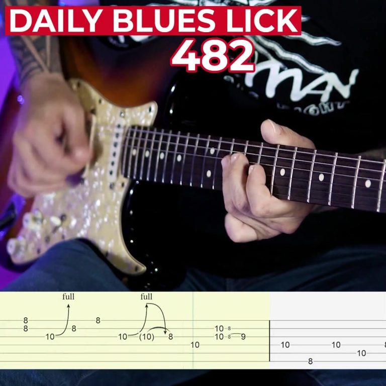 Daily Blues Lick 482
