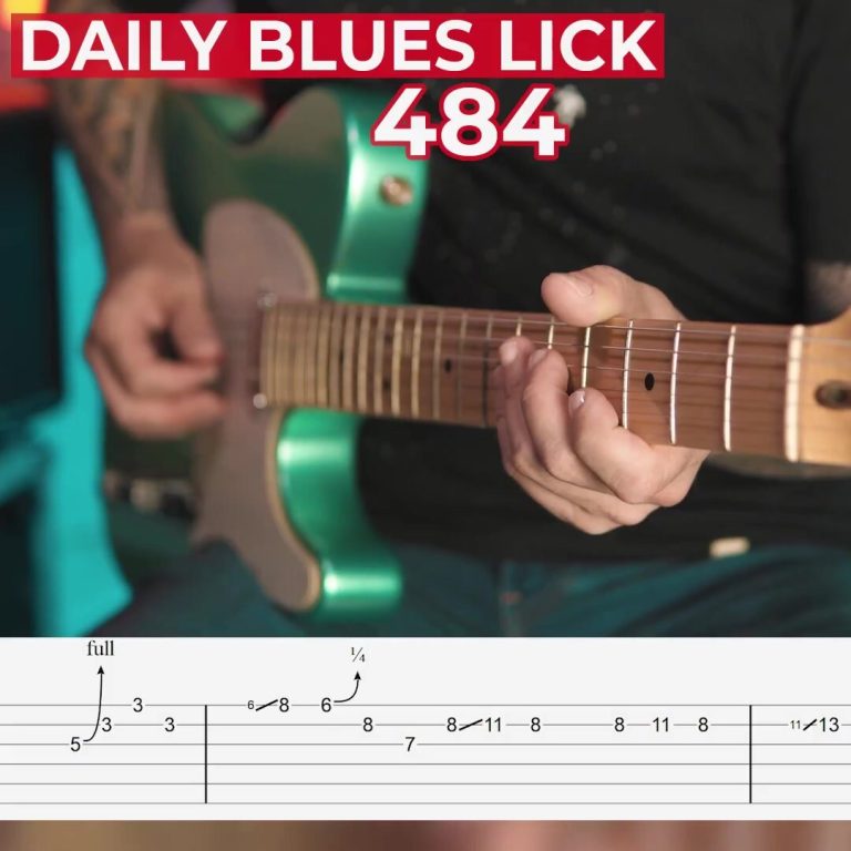 Daily Blues Lick 484