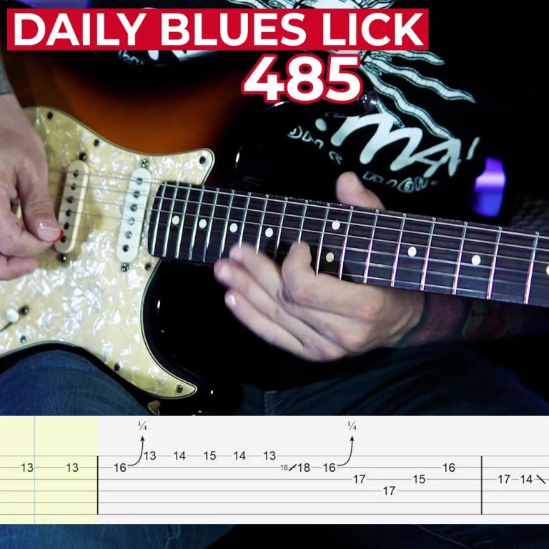 Daily Blues Lick 485