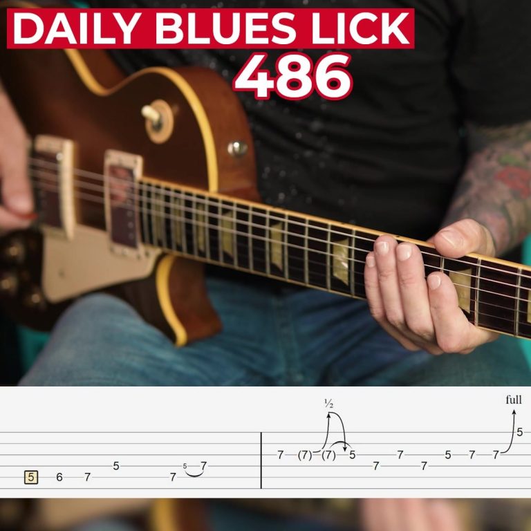Daily Blues Lick 486
