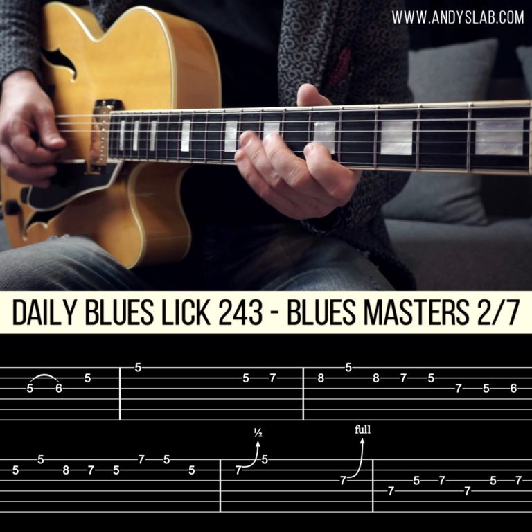 Daily Blues Lick 243