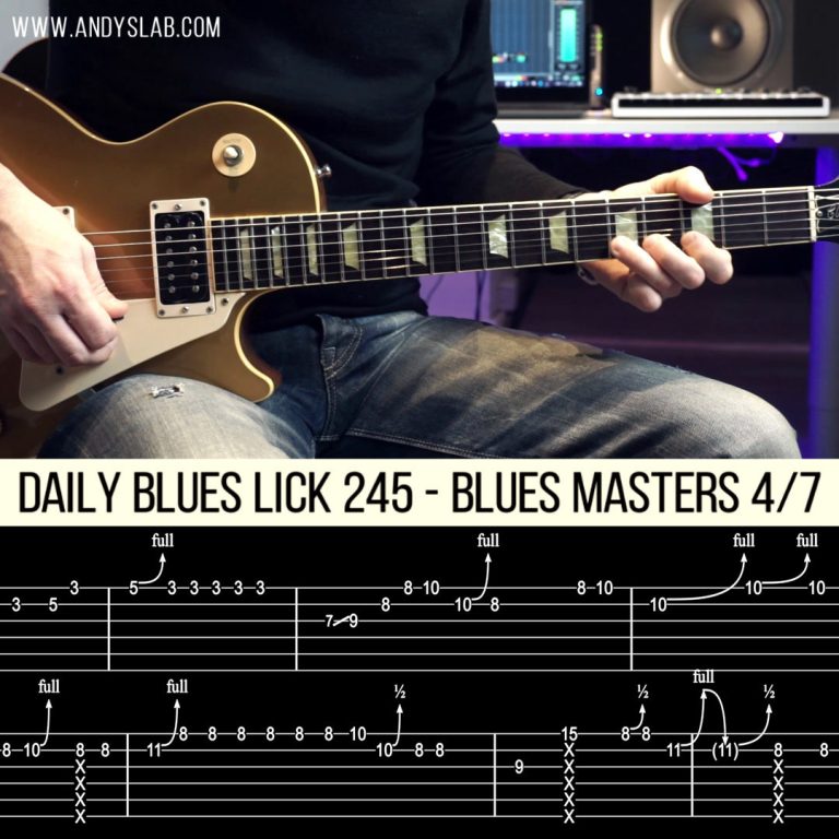 Daily Blues Lick 245