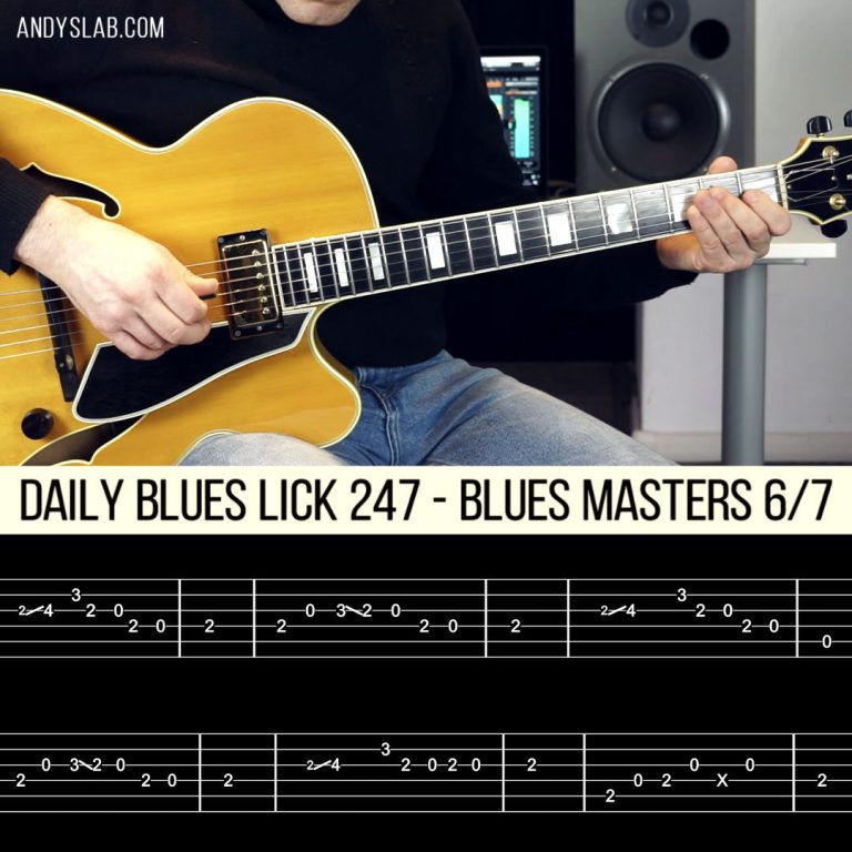 Daily Blues Lick 247