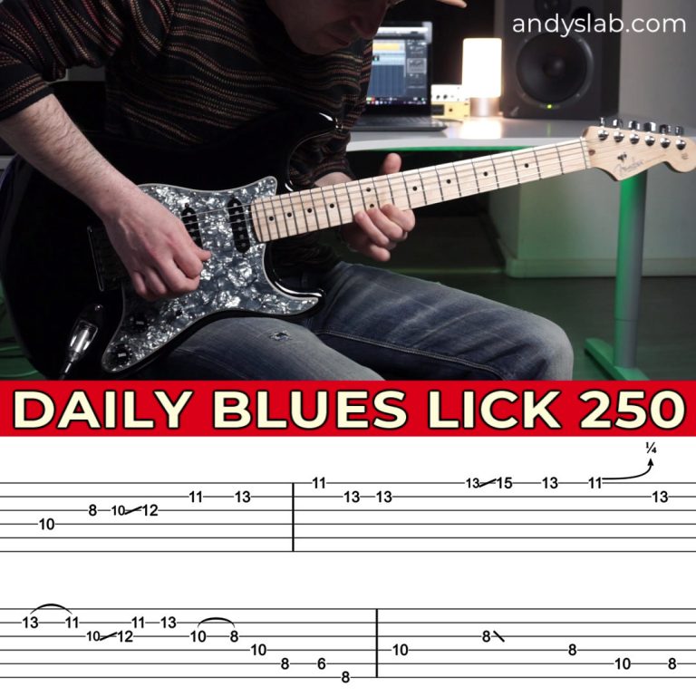 Daily Blues Lick 250