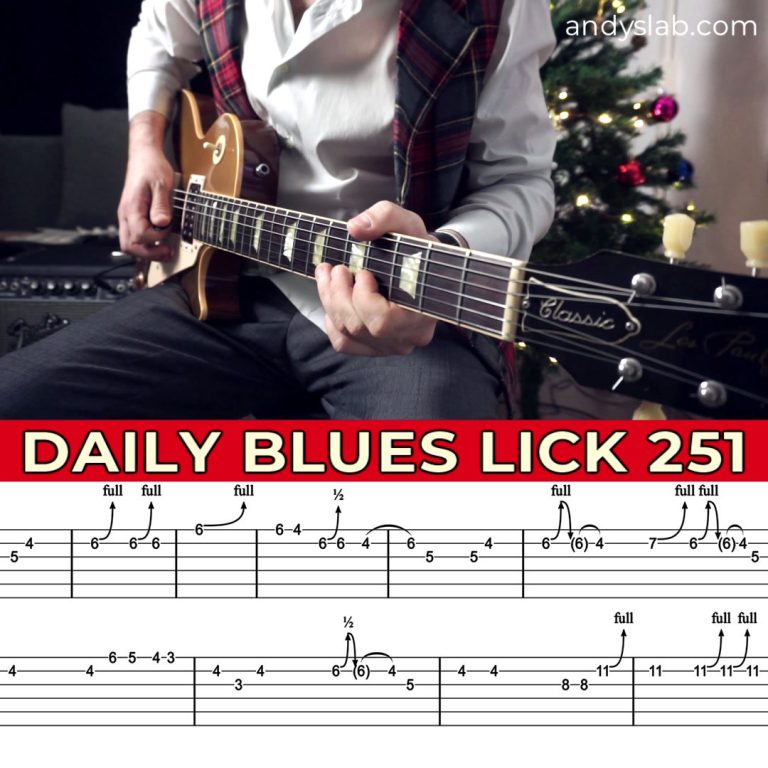 Daily Blues Lick 251