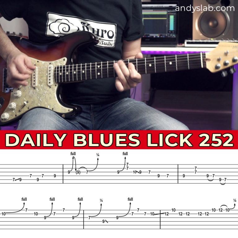 Daily Blues Lick 252