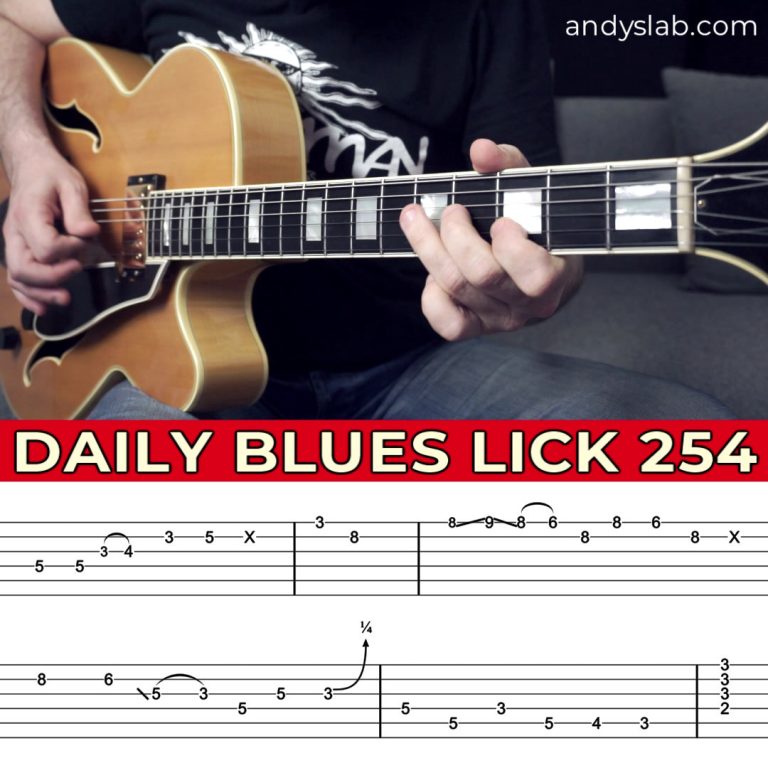 Daily Blues Lick 254