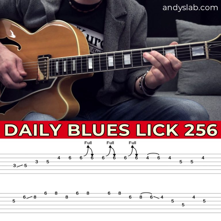 Daily Blues Lick 256