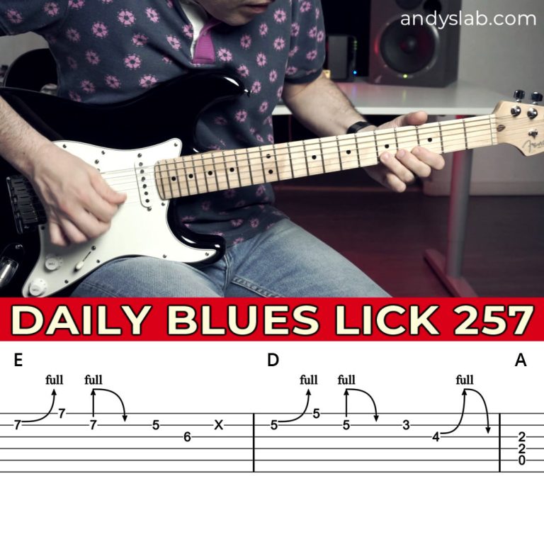 Daily Blues Lick 257