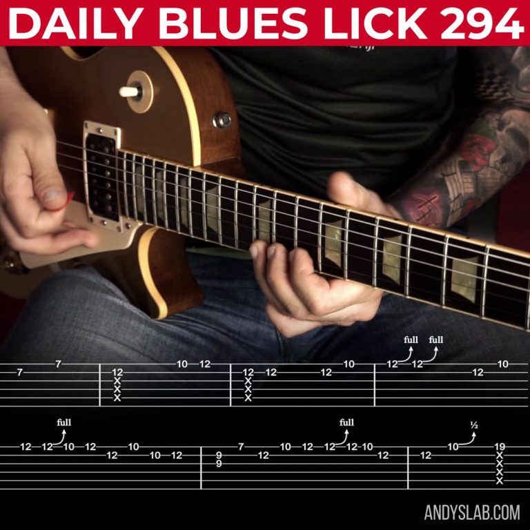 Daily Blues Lick 294
