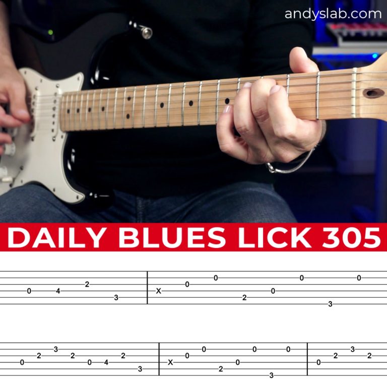 Daily Blues Lick 305
