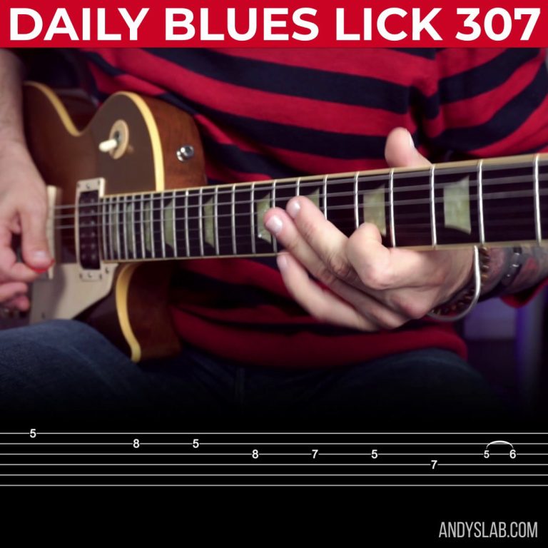 Daily Blues Lick 307