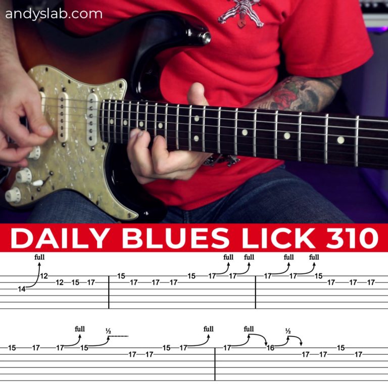 Daily Blues Lick 310