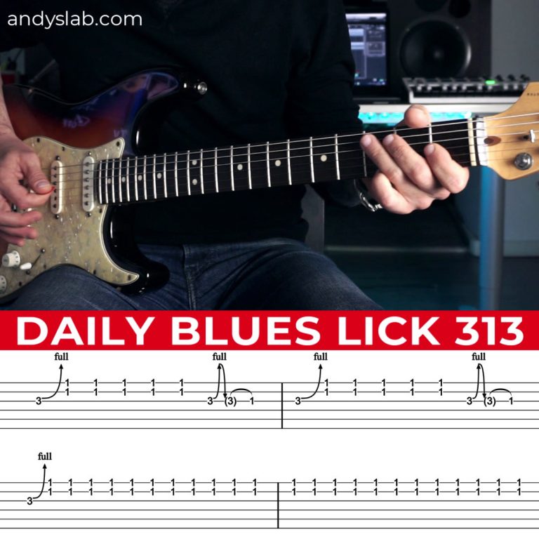 Daily Blues Lick 313