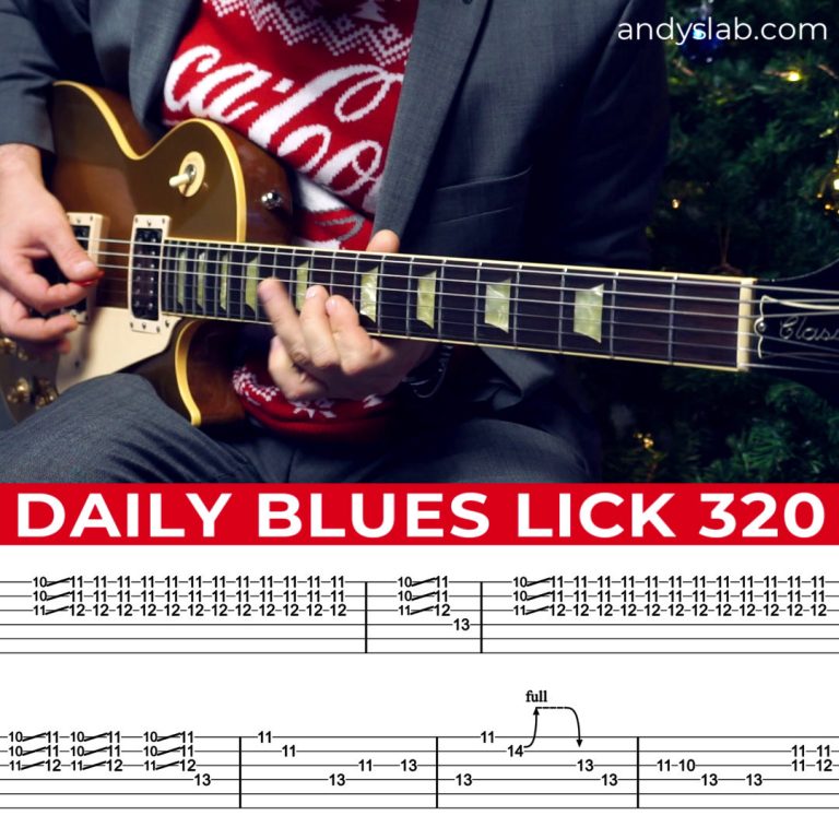 Daily Blues Lick 320