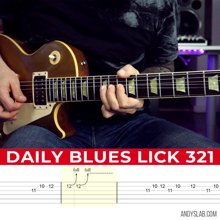 Daily Blues Lick 321