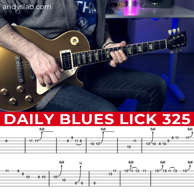 Daily Blues Lick 325