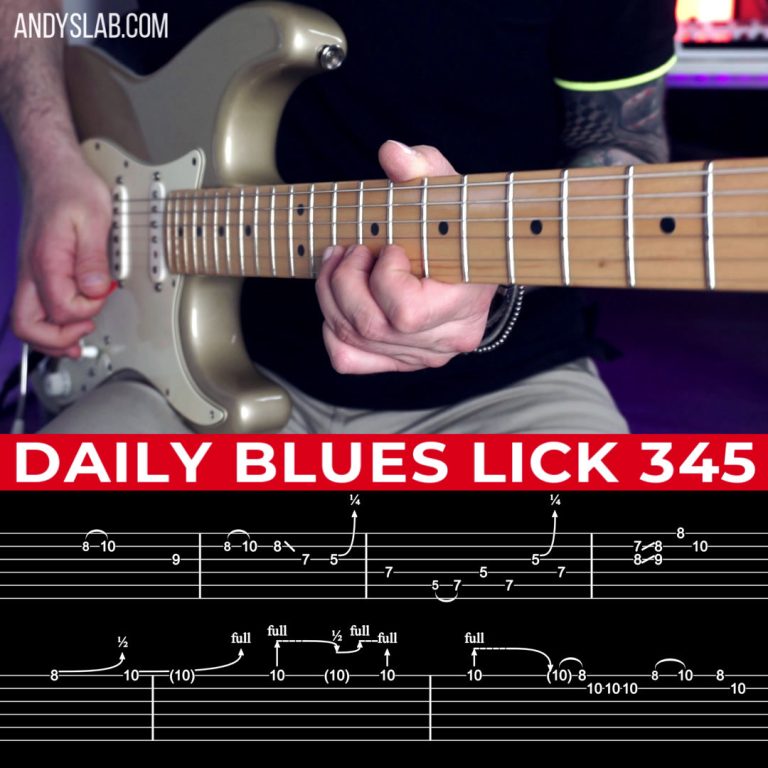 Daily Blues Lick 345