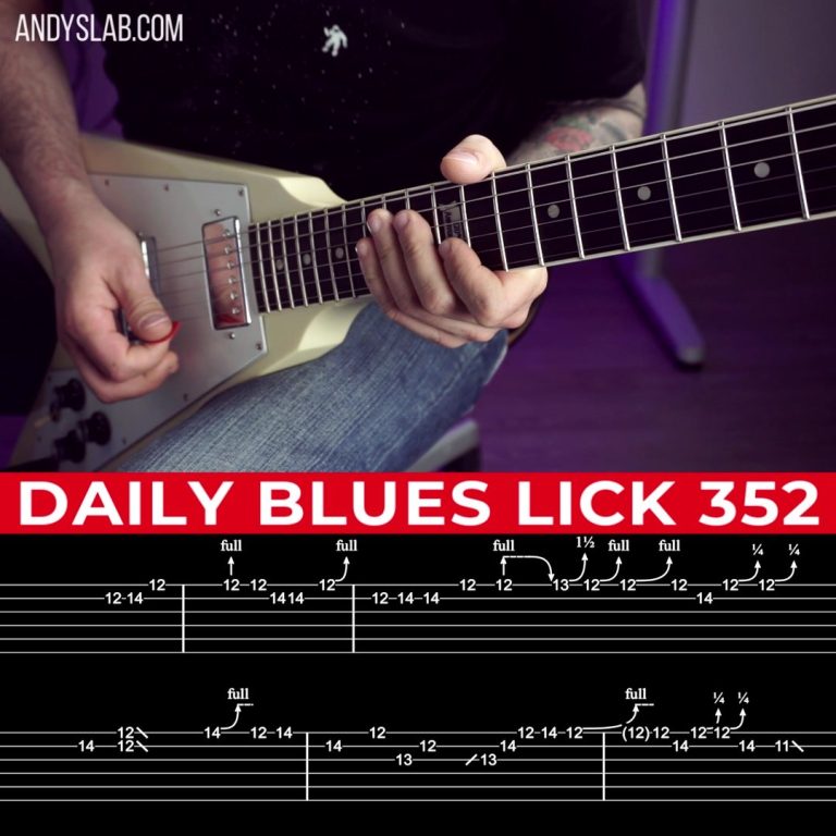 Daily Blues Lick 352