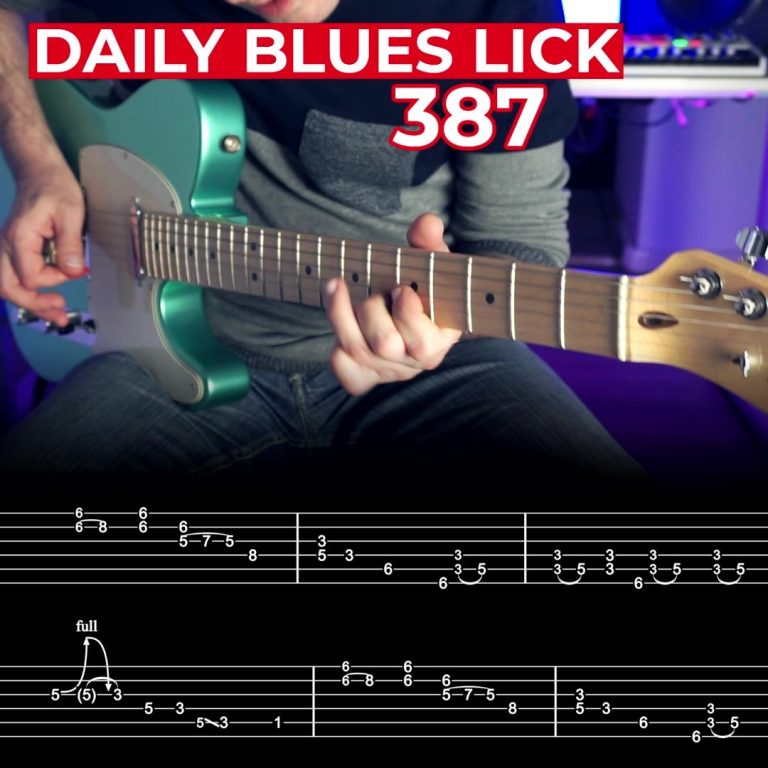Daily Blues Lick 387
