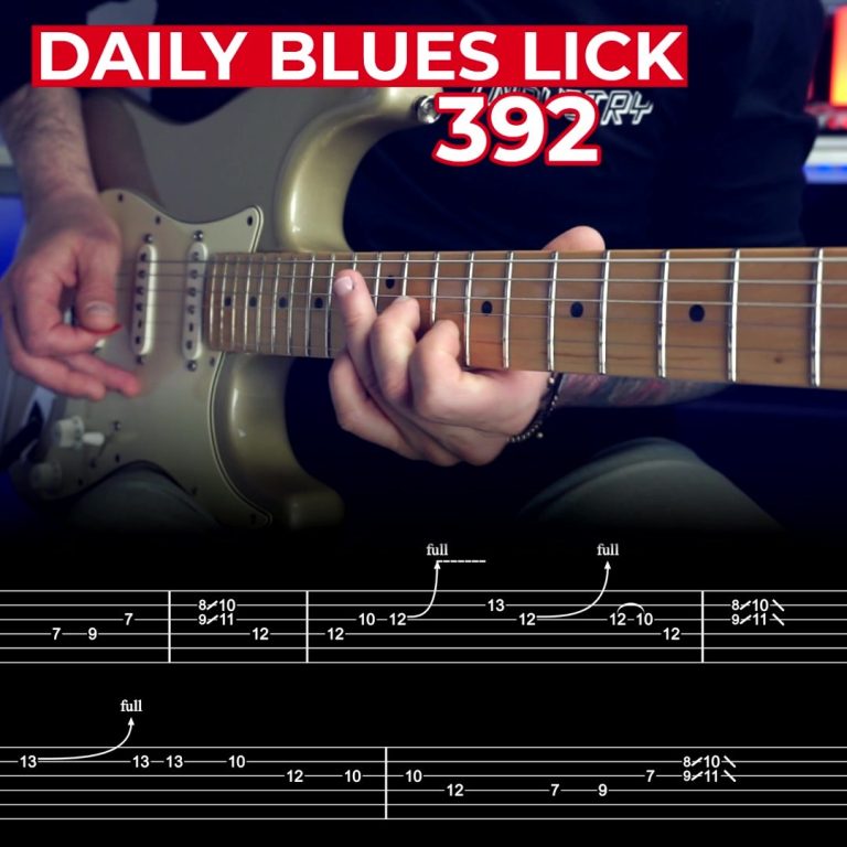Daily Blues Lick 392