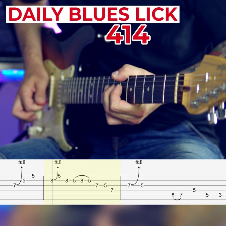 Daily Blues Lick 414