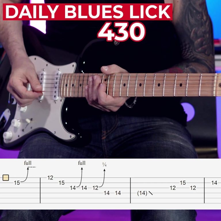 Daily Blues Lick 430