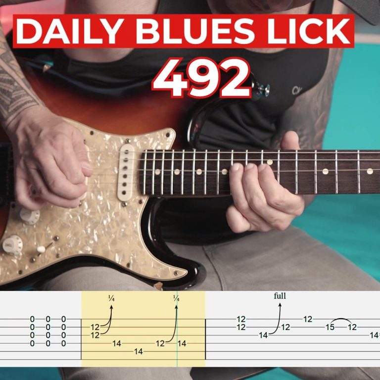 Daily Blues Lick 492
