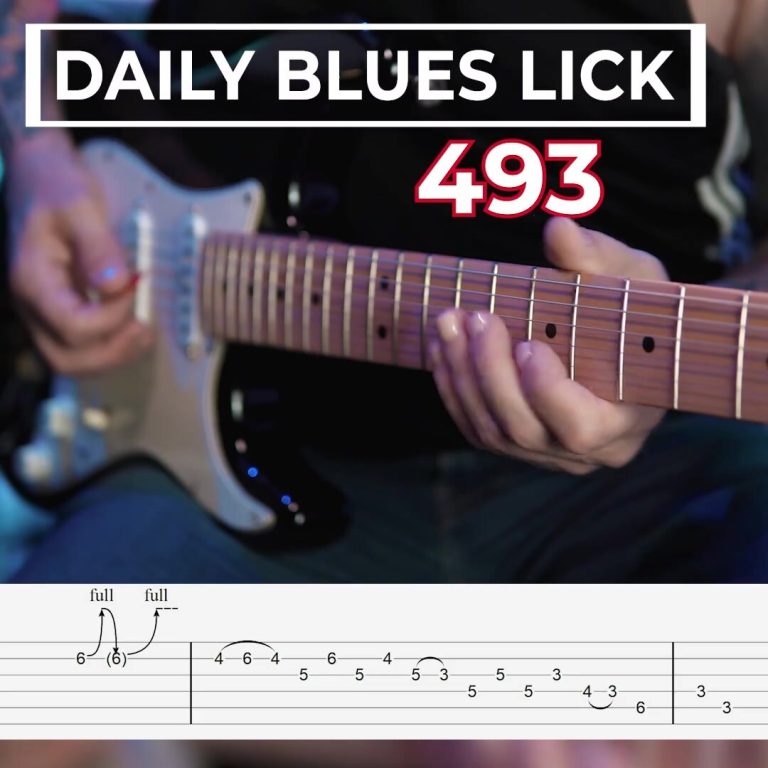 Daily Blues Lick 493