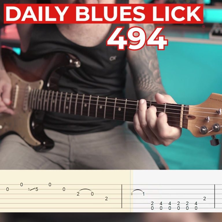 Daily Blues Lick 494