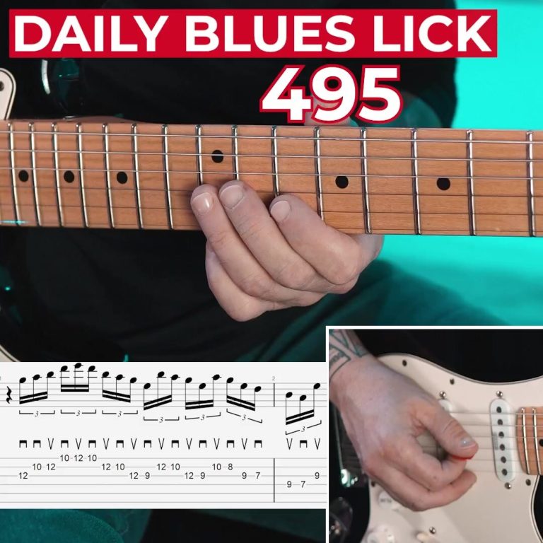 Daily Blues Lick 495