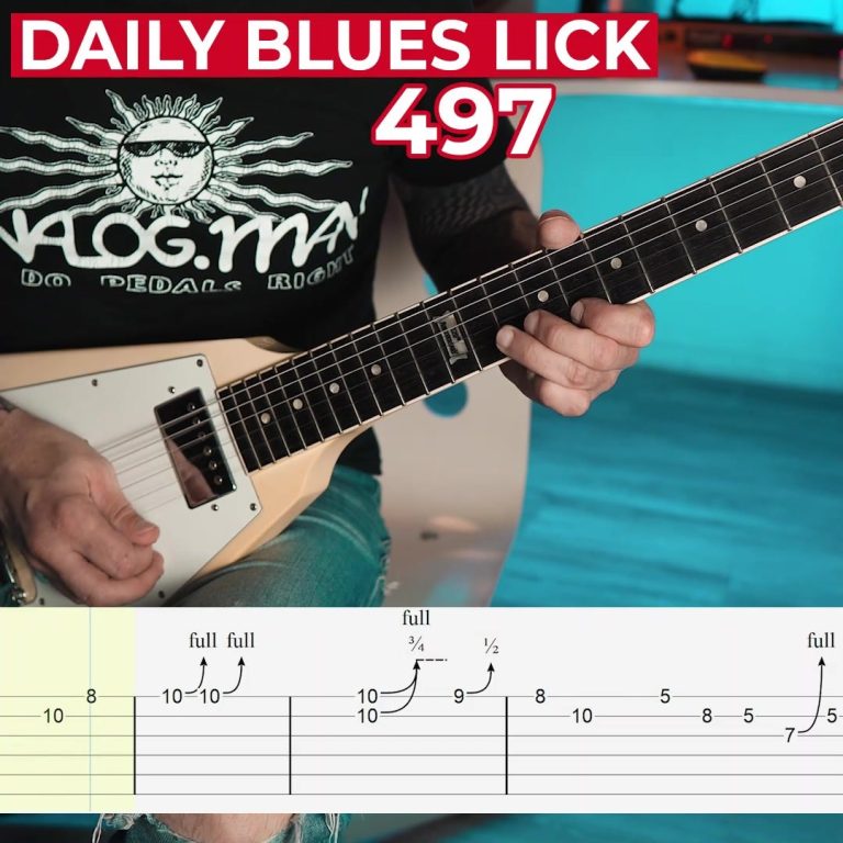Daily Blues Lick 497