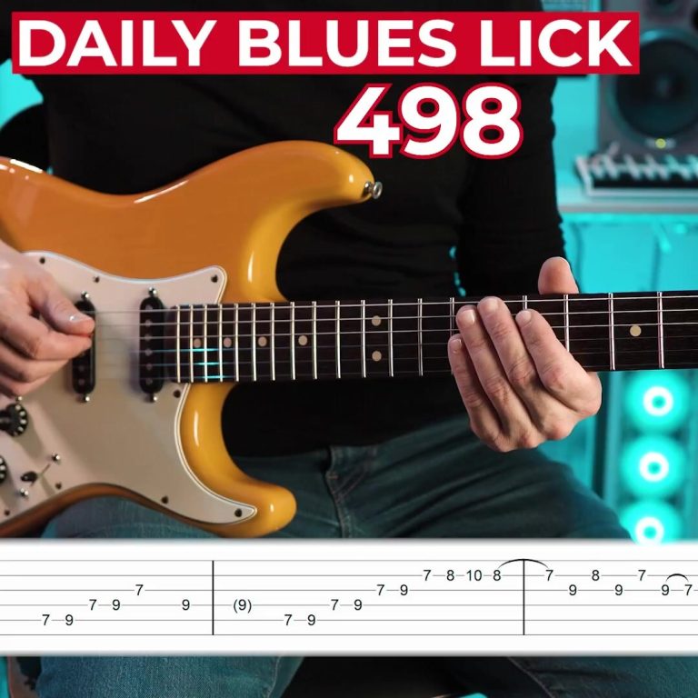 Daily Blues Lick 498