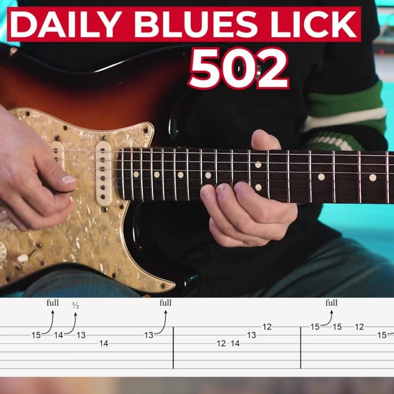 Daily Blues Lick 502