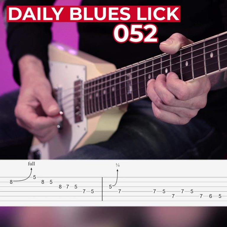 Daily Blues Lick 052