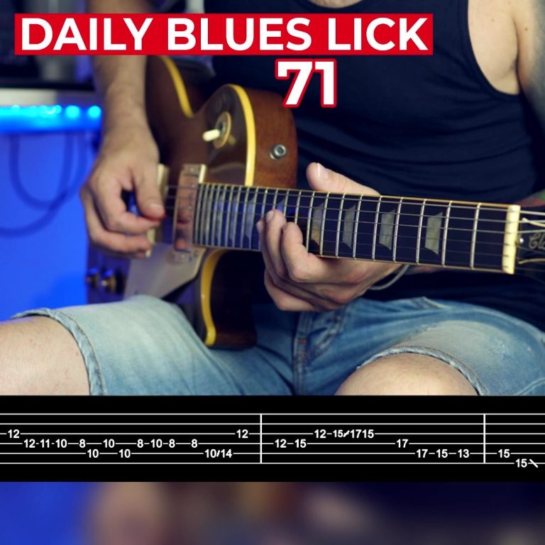 Daily Blues Lick 071