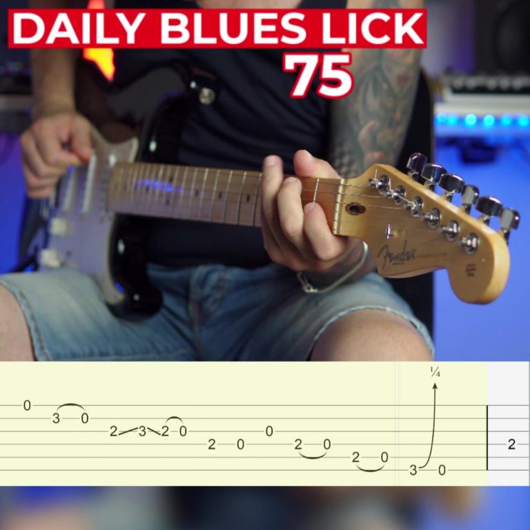 Daily Blues Lick 075