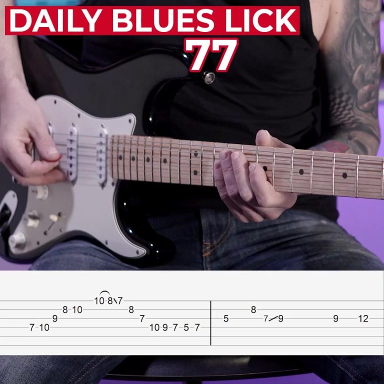 Daily Blues Lick 077