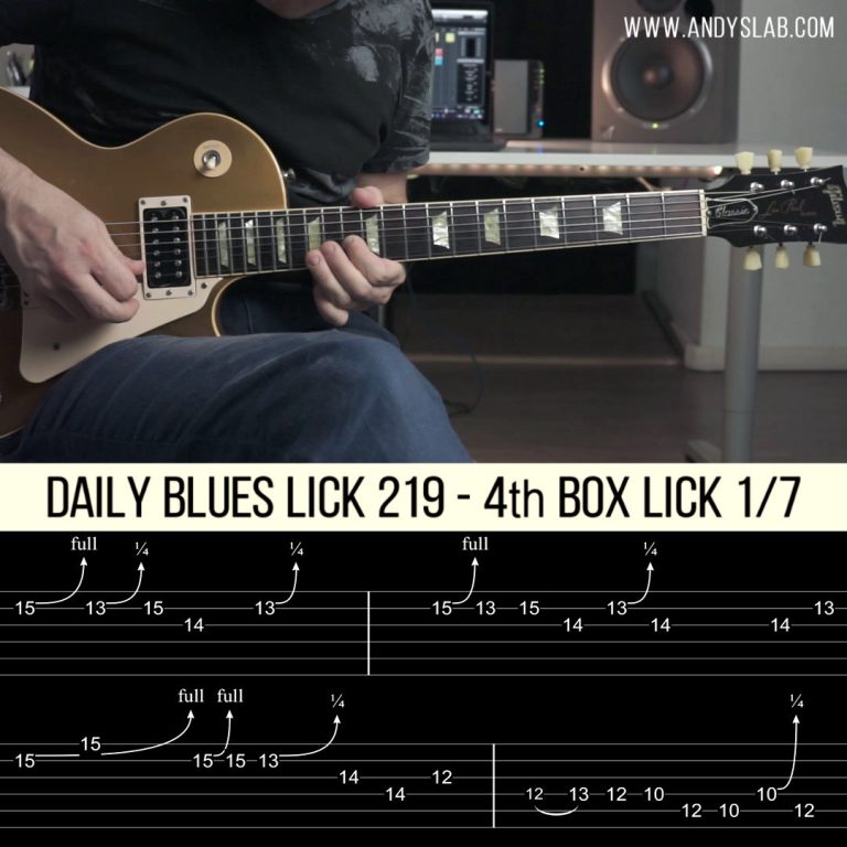 Daily Blues Lick 219