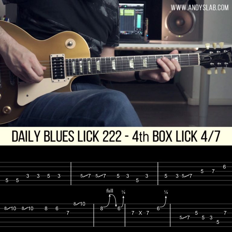 Daily Blues Lick 222