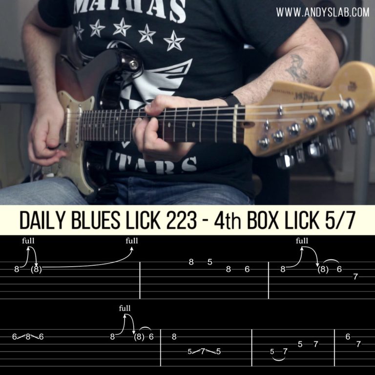 Daily Blues Lick 223