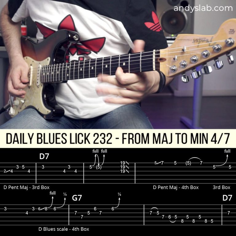 Daily Blues Lick 232