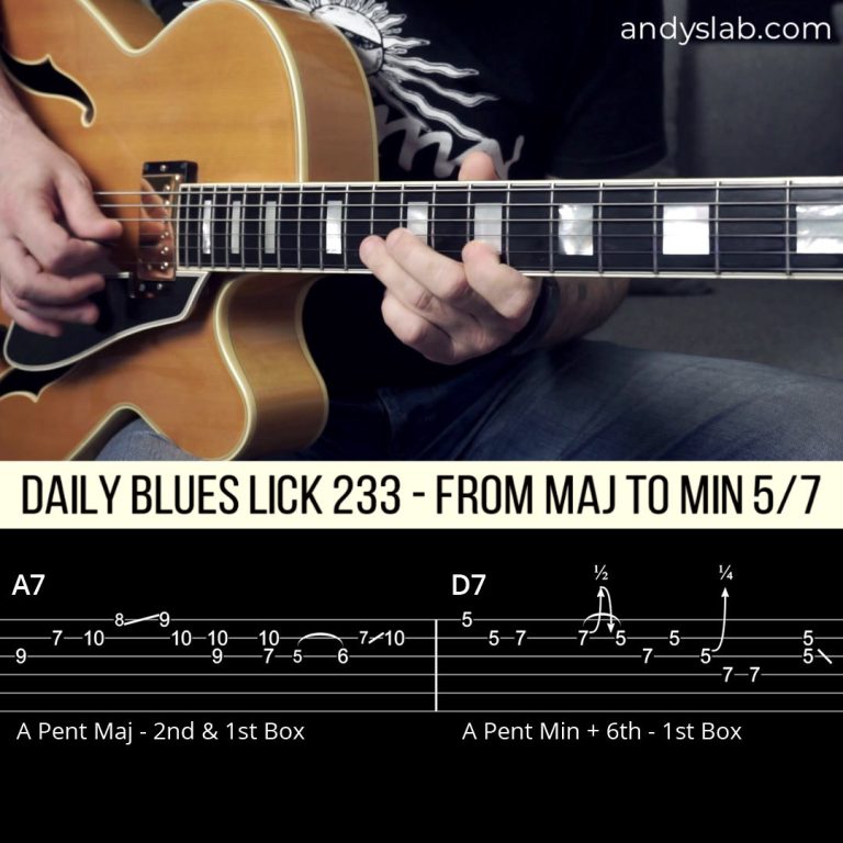 Daily Blues Lick 233