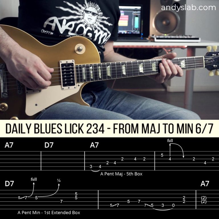 Daily Blues Lick 234
