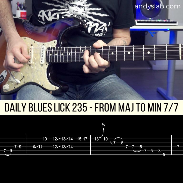Daily Blues Lick 235