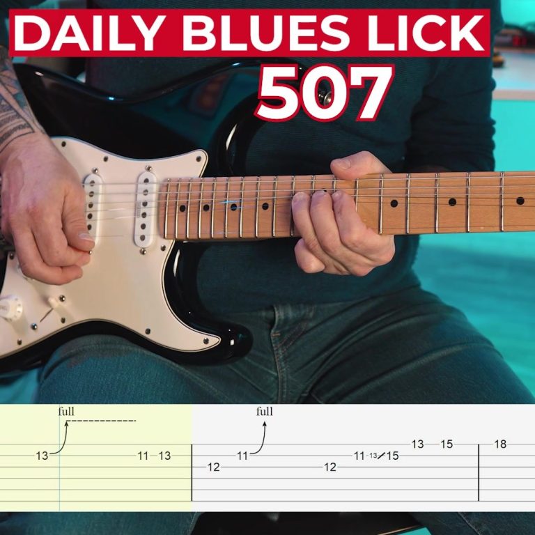 Daily Blues Lick 507
