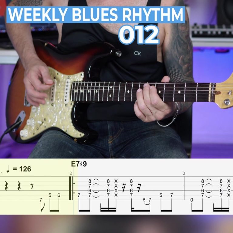 Weekly Blues Rhythm 012