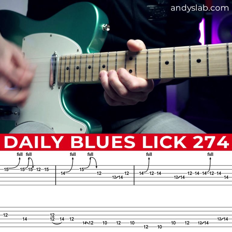 Daily Blues Lick 274