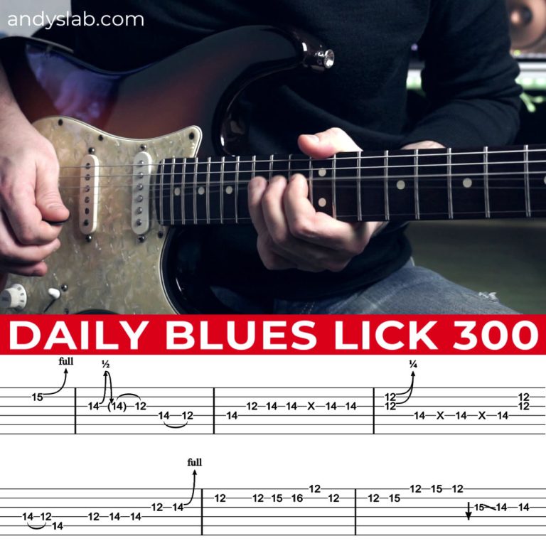 Daily Blues Lick 300