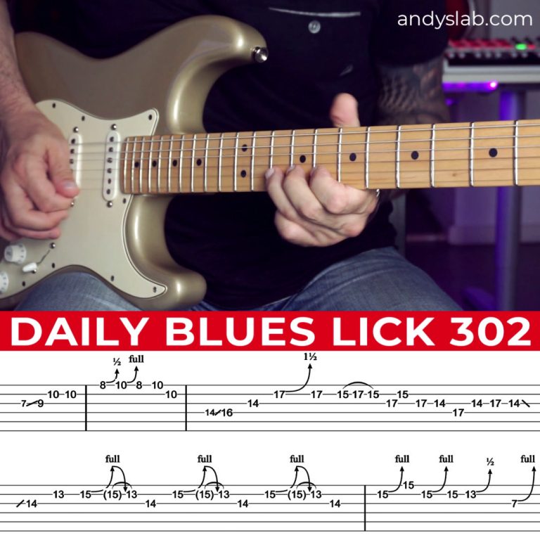Daily Blues Lick 302